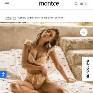 Montce Swim Bikini - top and bottom together